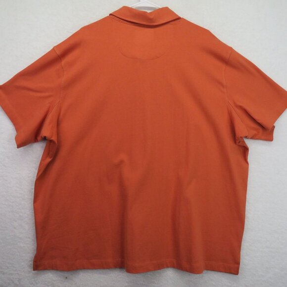 Duluth Trading Shirt Mens Size 2XL Standard Fit Un Longtail Button Front Orange - Picture 3 of 9